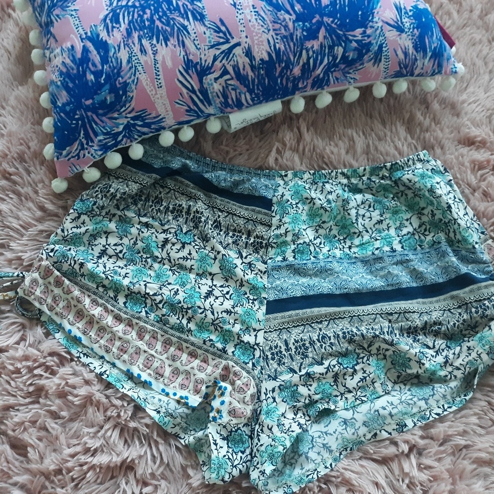 Floral boho short's
